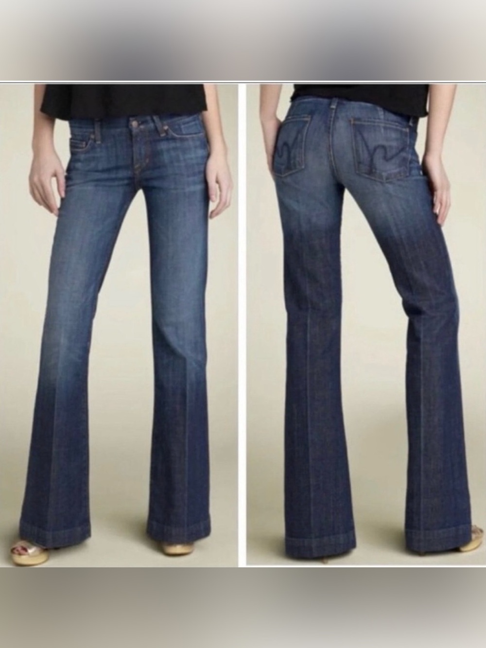Citizens of Humanity Faye #003 Women's Blue Jeans